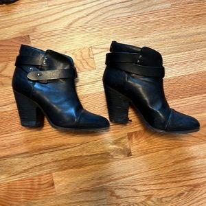 Rag and bone black bootie